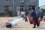 Jaysun Glove organize fire drill