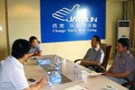 Professor Xu Gewen of Anhui University Visited Jaysun Glove